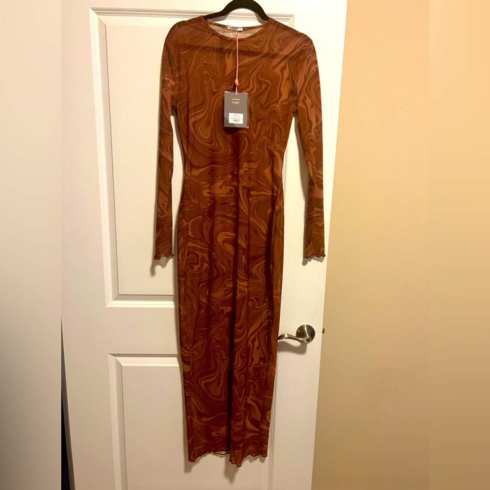 House of CB swirl maxi dress. US M